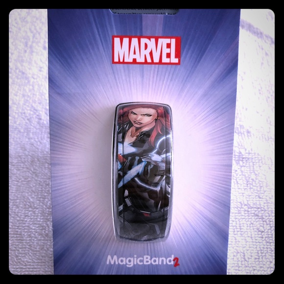 Disney Other - Black Widow Marvel Disney Magic Band 2.0